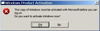 Windows Product Activation